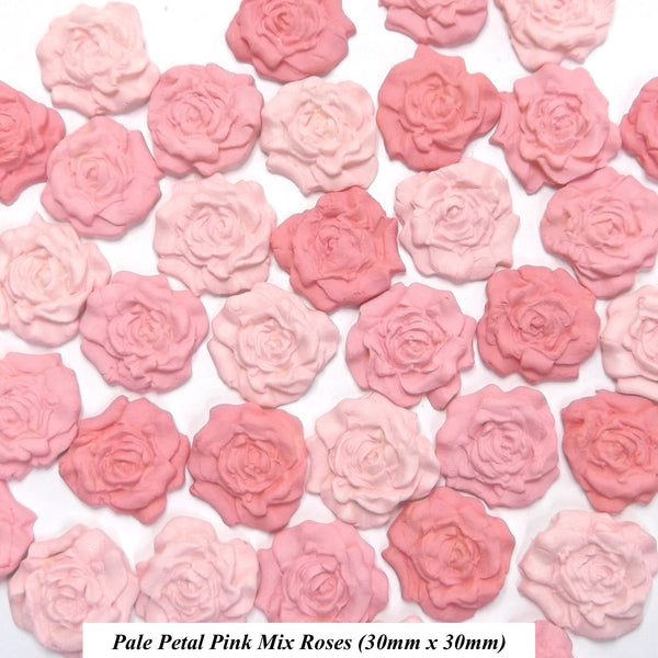 Pretty Pale Pink Mixed tones for your cake toppers!