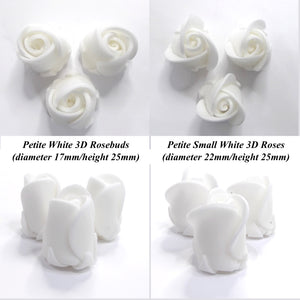 New Petite 3D Buds & 3D Small Roses!