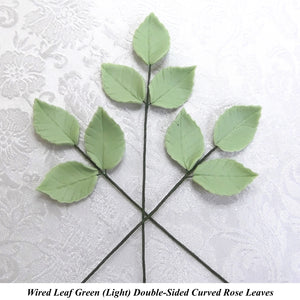 New Light Leaf Green Rose Leaves!