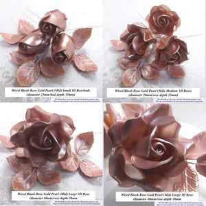 Blush Rose Gold Roses go wired!