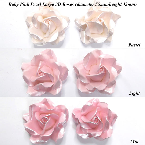 A Bouquet of Pink Pearl shades for your Cake Decorations!