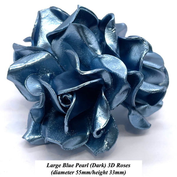 Dark Blue Pearl Roses for your Cakes!