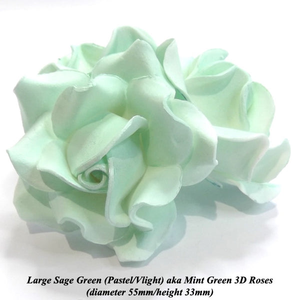 Mint Green Roses for your Special Cake Topper!