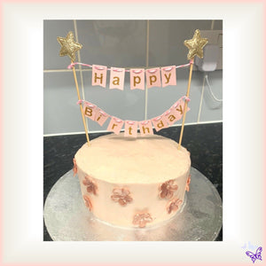 Rose Gold Blossoms Birthday Cake!