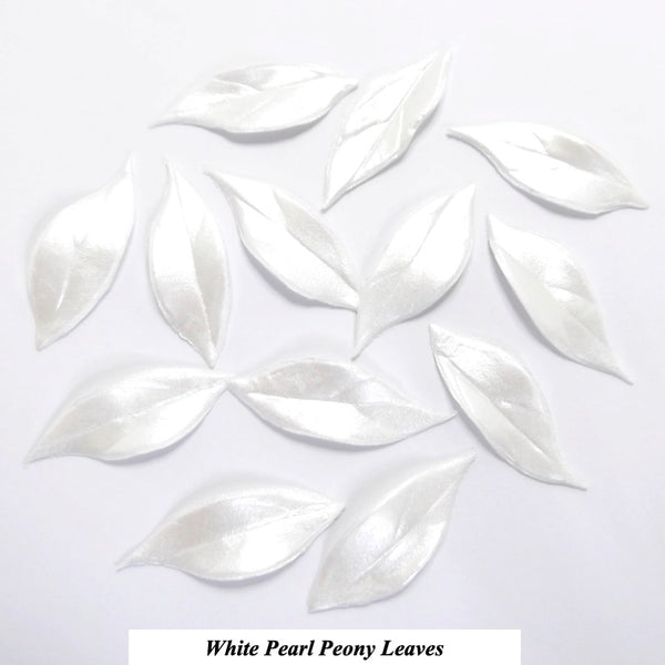 White Pearl Peony Leaves for your Peony bouquets!