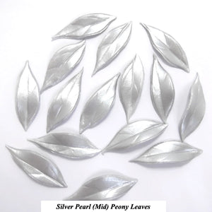 Silver Pearl Peony Leaves