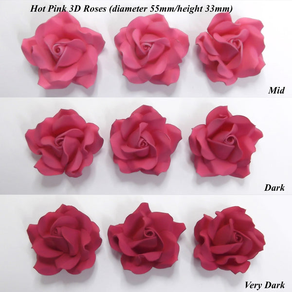 Hot Pink Comparison Shades!
