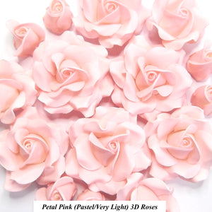 Petal Pink 3D Roses!