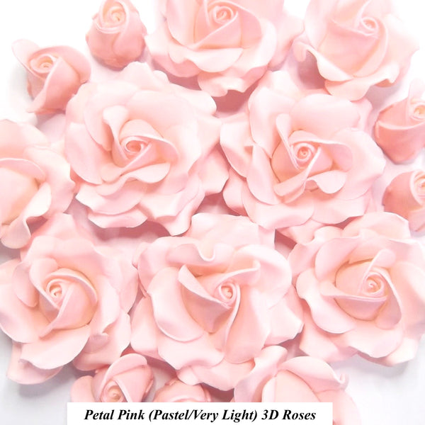 Petal Pink 3D Roses!