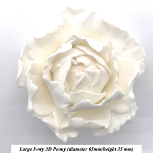 Ivory Peonies for your Wedding Cake Topper!