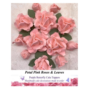 Pink Roses for your Special Cake!