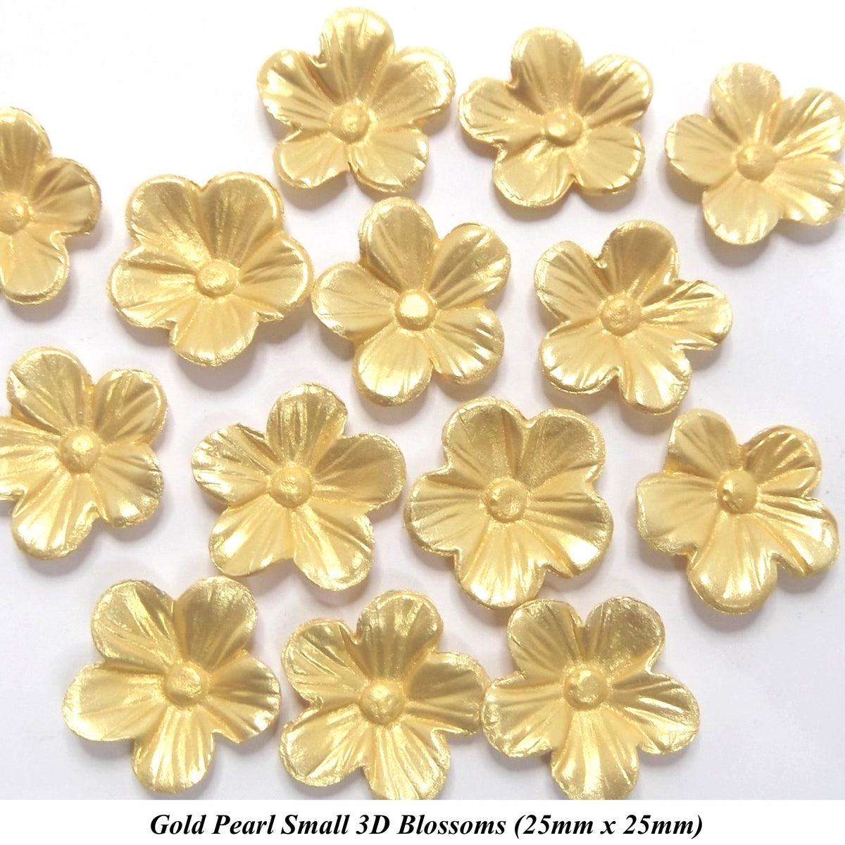 Gold Blossoms to treasure! – Purple Butterfly Cake Toppers