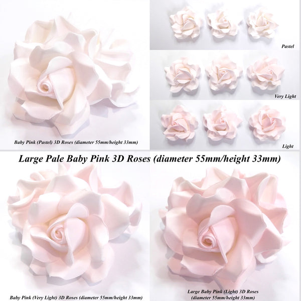 Comparison of Pale Pink tones!