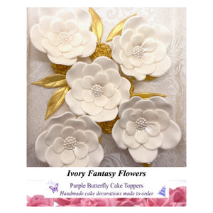 Ivory Fantasy Flowers!
