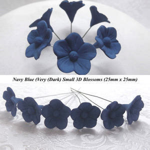 Wired Navy Blue Blossoms bloom!..