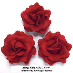 Ruby Red Roses for your Special Cake!