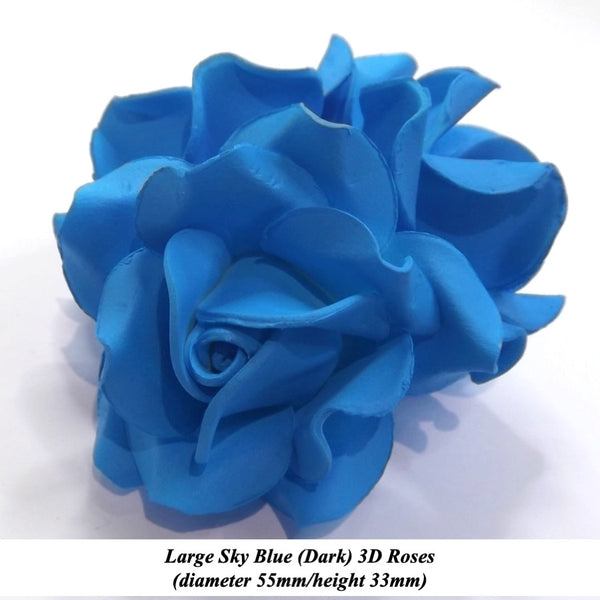 Blue Skies all the time with these Beautiful Blue Sugar Roses!