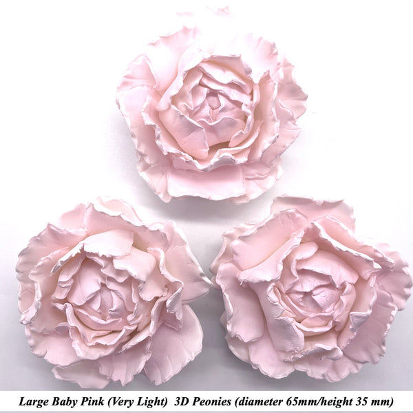 Pale Pink Sugar Peony for your Cakes!