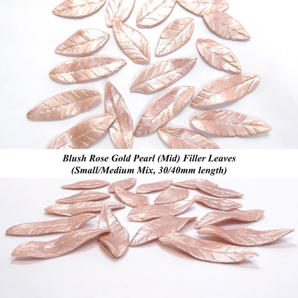 Taking a shine to Rose Gold Pearl Leaves!