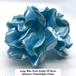Light Blue Pearl Roses for your Summer Wedding Cake!