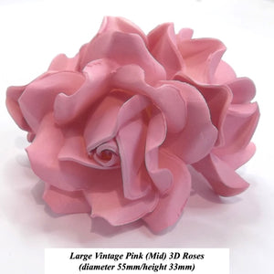 Mid Vintage Pink Roses for your Cake Decorating!
