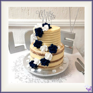 Navy Blue Customer Cake Photo!