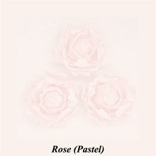 Rose Pink 3D Non-Wired Large Sugar Peonies