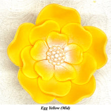Orange Egg Yellow Cake Flowers Edible Wedding Cake Birthday Cake Decoration Pearl Centre Sugar Flowers 55mm