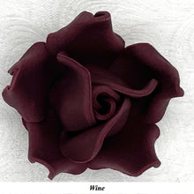 Non-Wired Dusky Pink Petite Medium 3D Sugar Roses Smaller Petal 40mm