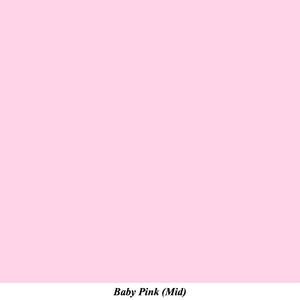 Non-Wired Baby Pink 3D Sugar Roses  3 SHADES 4 SIZES