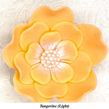 Orange Egg Yellow Cake Flowers Edible Wedding Cake Birthday Cake Decoration Pearl Centre Sugar Flowers 55mm