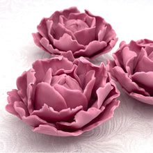 Dusky Mauve 3D Non-Wired Large Sugar Peonies