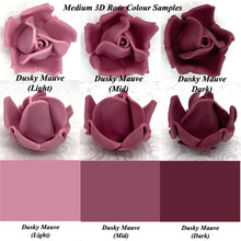 Dusky Mauve 3D Non-Wired Large Sugar Peonies