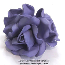 Large Purple Violet Sugar Roses