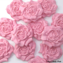 12 Baby Pink Moulded Sugar Roses 30mm 4 OPTIONS